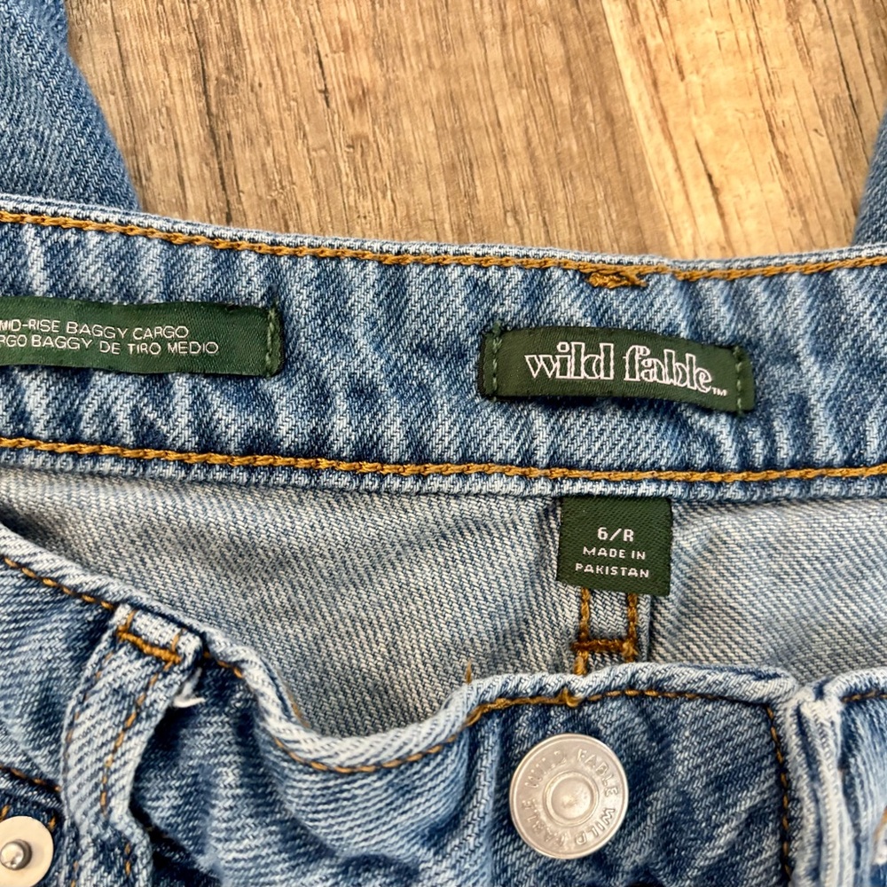 Wild Fable Denim Cargo Pants - Picture 4 of 4